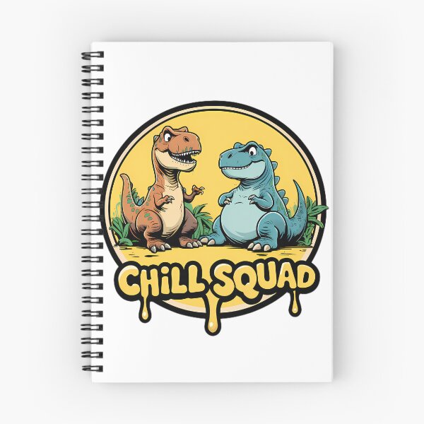 Artikelvorschau, Chill Squad Dinosaurier entworfen und verkauft von Structure-Blue.