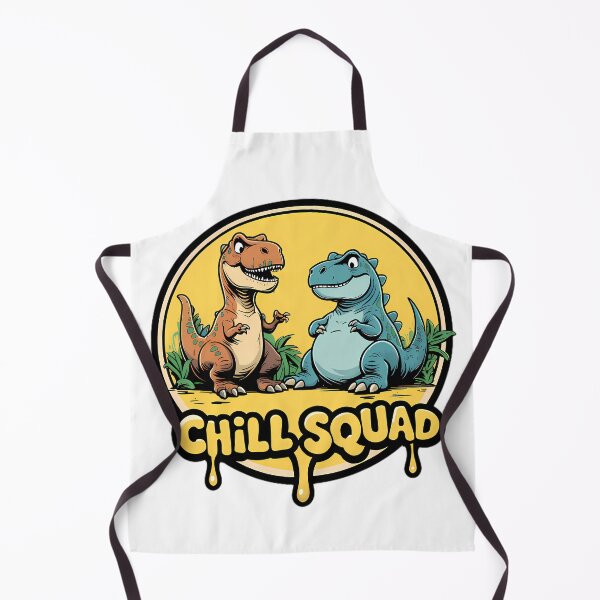 Item preview, Chill Squad Dinosaurs designed and sold by Structure-Blue.