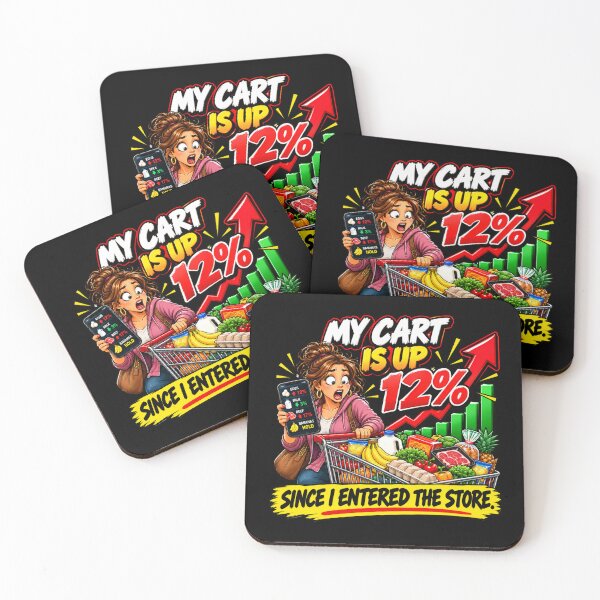 Item preview, MY CART IS UP 12% SINCE I ENTERED THE STORE. designed and sold by signshirtz.