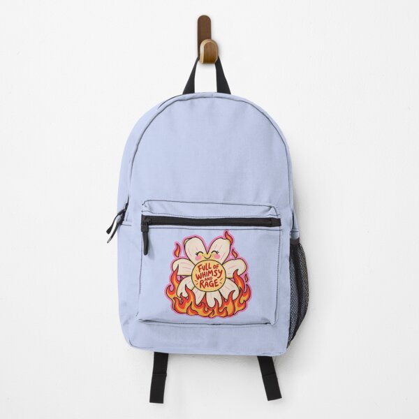 Item preview, Full of Whimsy and Rage – Funny Flower Feminine Chaos Design designed and sold by SnugbugStudios.
