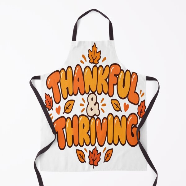 Item preview, Thankful & Thriving | Cute Thanksgiving  designed and sold by InspiredCreatives.