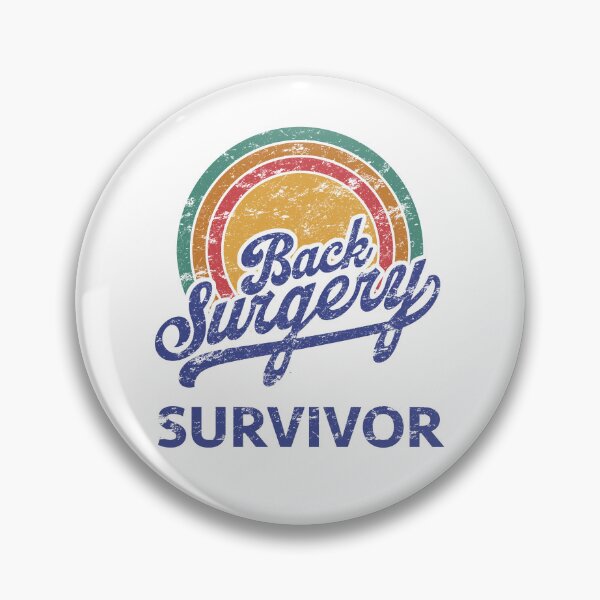 Item preview, Back Surgery Survivor Vintage Style designed and sold by thepixelgarden.