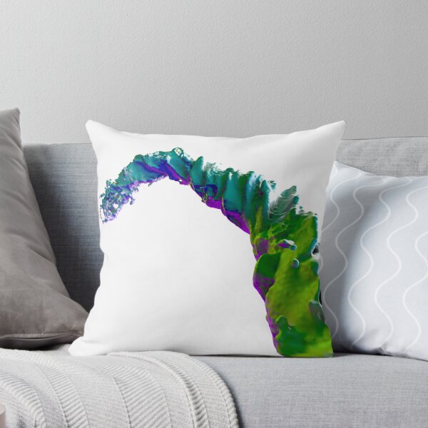 Item preview, Abstract Fluid Wave - Pink Green Swirl designed and sold by Creatigrafo.