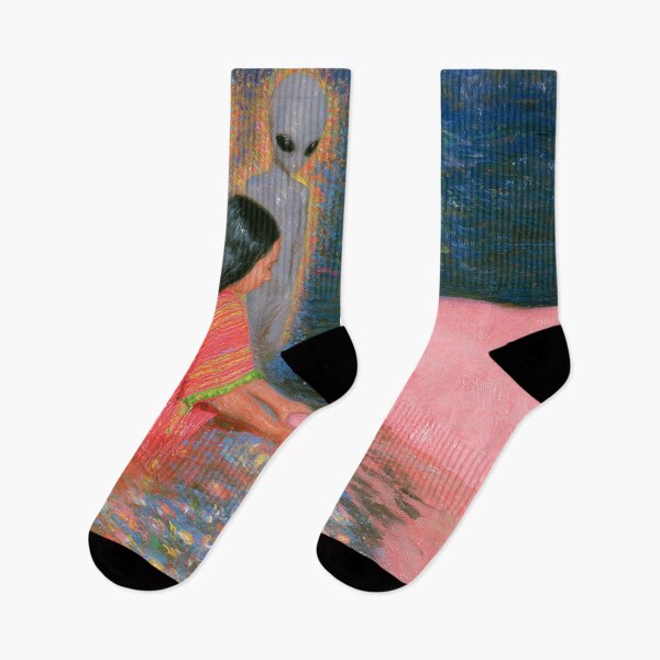Item preview, The Pink Dolphin of my Dreams — Visionary Art | Spiritual Ocean Dream designed and sold by RoninGangStudio.