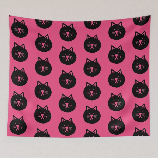 Item preview, Cat Face Graphic Black designed and sold by ellenhenry.