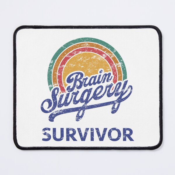 Item preview, Brain Surgery Survivor Vintage Style designed and sold by thepixelgarden.