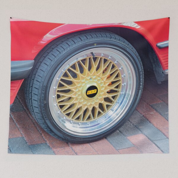 Item preview, 1987 Mercedes 560 SL Signal Red Roadster  designed and sold by RichFrancoCars.