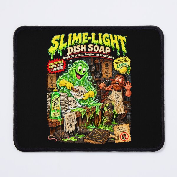 Item preview, Slime-Light Dish Soap – Tough on Grease, Tougher on Adventurers designed and sold by kendric2000.
