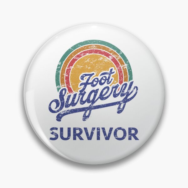 Item preview, Foot Surgery Survivor Vintage Style designed and sold by thepixelgarden.