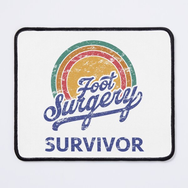 Item preview, Foot Surgery Survivor Vintage Style designed and sold by thepixelgarden.