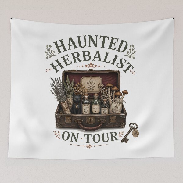Item preview, Haunted Herbalist On Tour Spooky Apothecary Wagon designed and sold by MatrixRig.