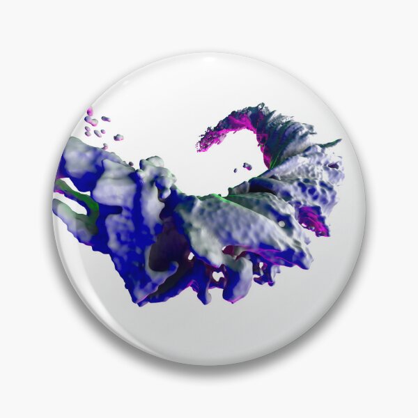 Item preview, Abstract Fluid Creature - Blue and Magenta Organic designed and sold by Creatigrafo.