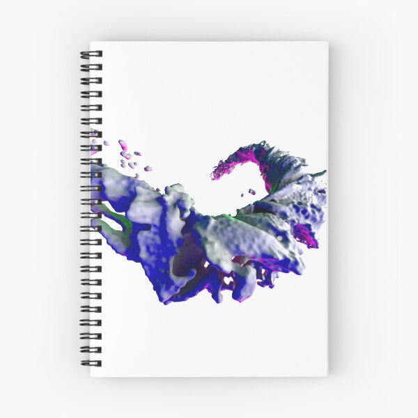 Item preview, Abstract Fluid Creature - Blue and Magenta Organic designed and sold by Creatigrafo.