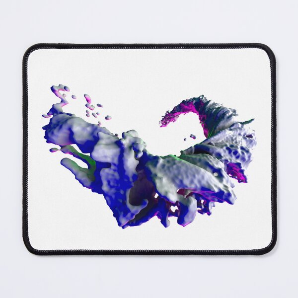 Item preview, Abstract Fluid Creature - Blue and Magenta Organic designed and sold by Creatigrafo.