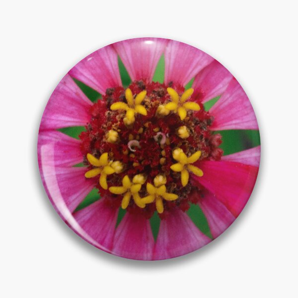 Item preview, Smily Face Zinnia 1x1 designed and sold by PhotoArtbyGrace.
