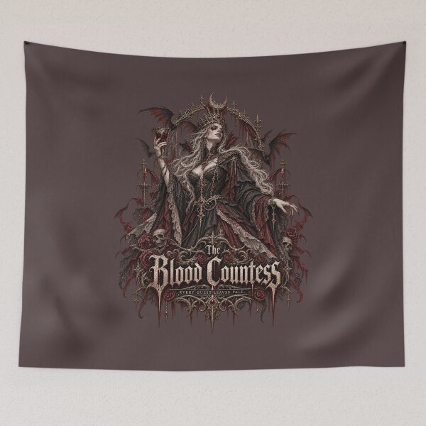 Item preview, The Blood Countess Gothic Vampire Dark Fantasy designed and sold by Ashen Threads Studio.