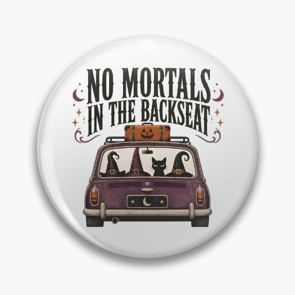 Item preview, No Mortals In The Backseat Spooky Monster Car designed and sold by MatrixRig.