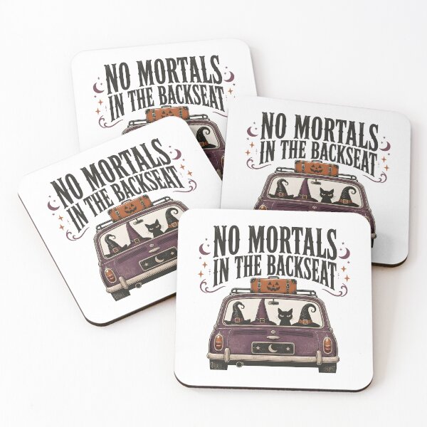 Item preview, No Mortals In The Backseat Spooky Monster Car designed and sold by MatrixRig.