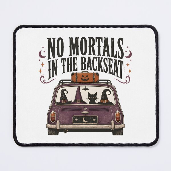 Item preview, No Mortals In The Backseat Spooky Monster Car designed and sold by MatrixRig.
