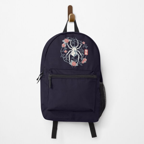 Item preview, Geometric Spider with Web and Floral Botanical Frame designed and sold by NemiMakeit.