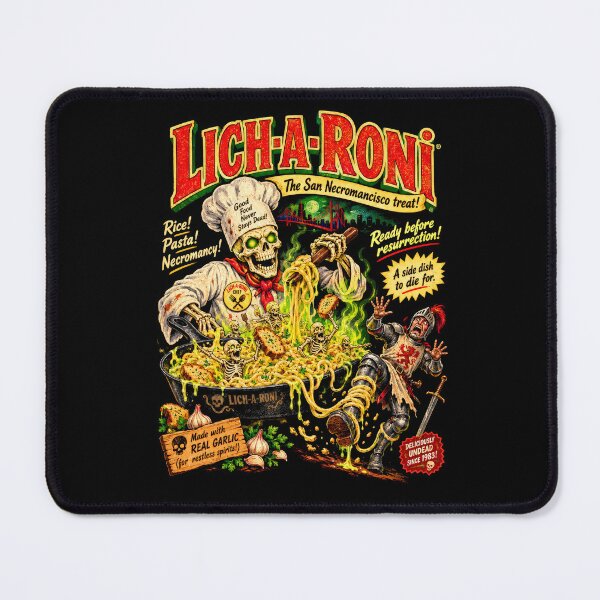 Item preview, Lich-A-Roni – The San Necromancisco Treat designed and sold by kendric2000.