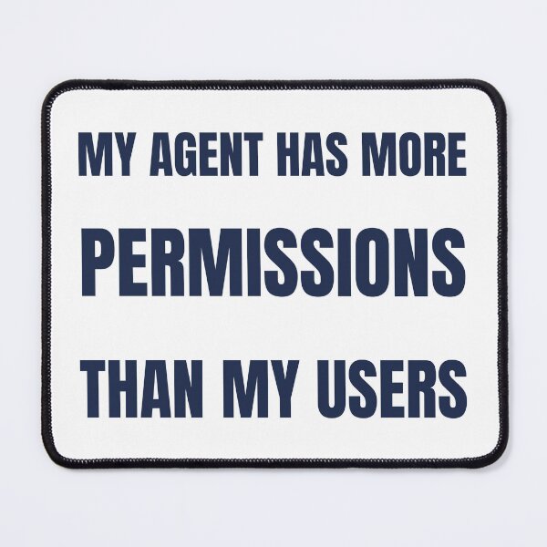 Item preview, My Agent Has More Permissions Funny Dev T-Shirt designed and sold by BerkleyCo.