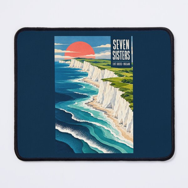 Item preview, Seven Sisters - England designed and sold by GoodOldVintage.