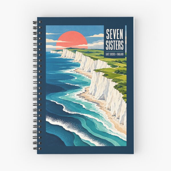 Item preview, Seven Sisters - England designed and sold by GoodOldVintage.