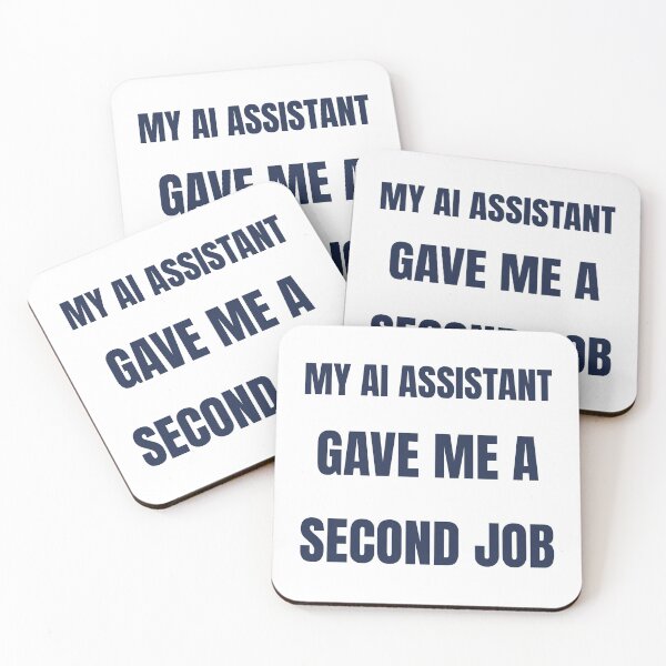 Item preview, My AI Gave Me A Second Job Funny Dev T-Shirt designed and sold by BerkleyCo.