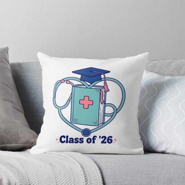 Item preview, Class of '26 Nurse Graduation Stethoscope Heart Shirt designed and sold by Bluntees .