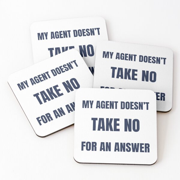 Item preview, My Agent Doesn't Take No Funny AI T-Shirt designed and sold by BerkleyCo.