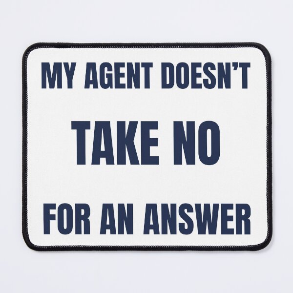 Item preview, My Agent Doesn't Take No Funny AI T-Shirt designed and sold by BerkleyCo.