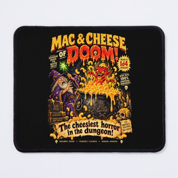 Item preview, Mac & Cheese of Doom – The Cheesiest Horror in the Dungeon designed and sold by kendric2000.