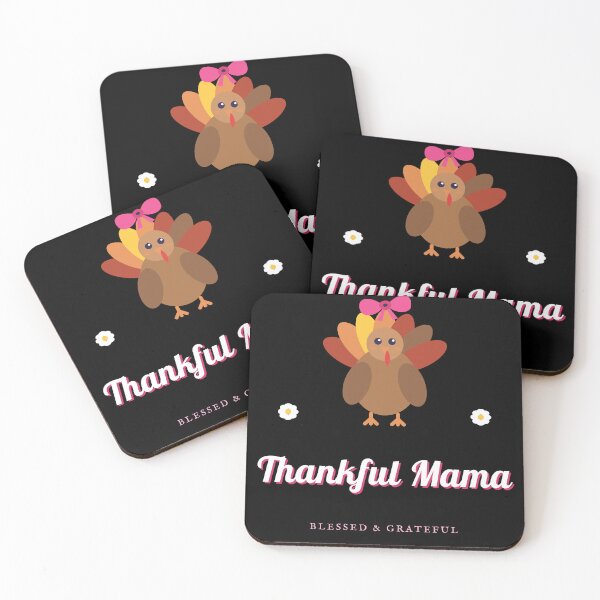 Item preview, Thankful Mama - Cute Thanksgiving Mama designed and sold by JongoMongo.