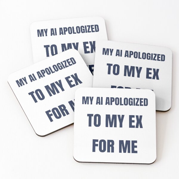 Item preview, My AI Apologized To My Ex Funny AI T-Shirt designed and sold by BerkleyCo.