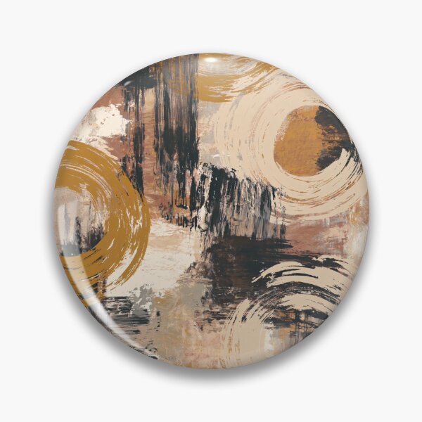 Item preview, Abstract Boho Earth Tone Circles designed and sold by Snifferius.