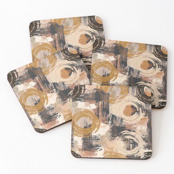 Item preview, Abstract Boho Earth Tone Circles designed and sold by Snifferius.