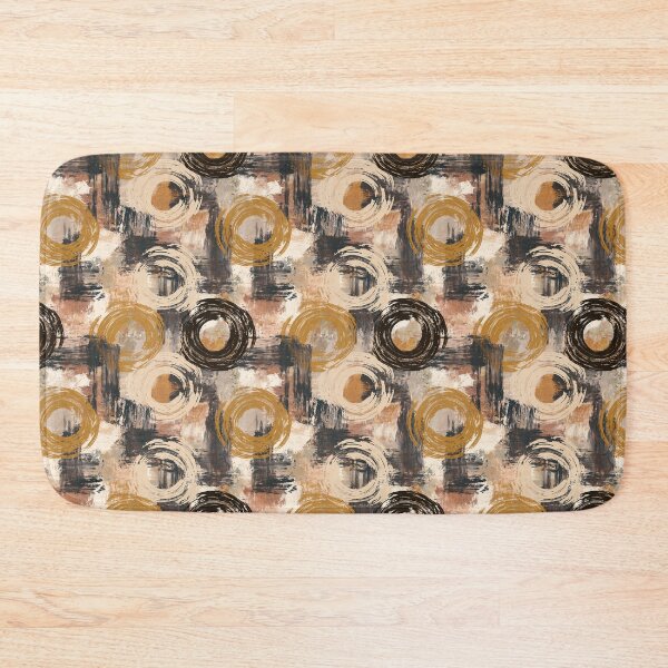 Item preview, Abstract Boho Earth Tone Circles designed and sold by Snifferius.