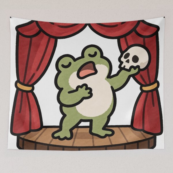 Item preview, Theater Cute Frog designed and sold by chookiebookie.