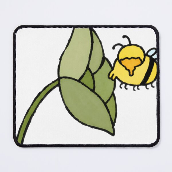 Item preview, Chubby Bumblebee Dripping Honey Flower designed and sold by AnreatLTD.