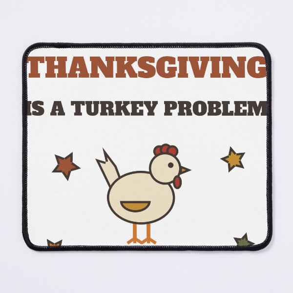 Item preview, Relax Thanksgiving Is a Turkey Problem Funny Chicken designed and sold by HenAndHeller.