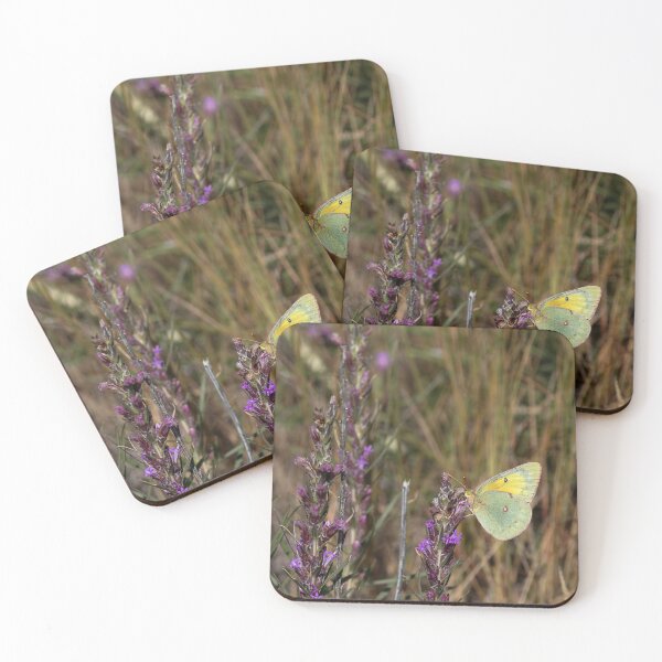 Item preview, Cabbage White Butterfly perched on purple flower designed and sold by lisavonbiela.