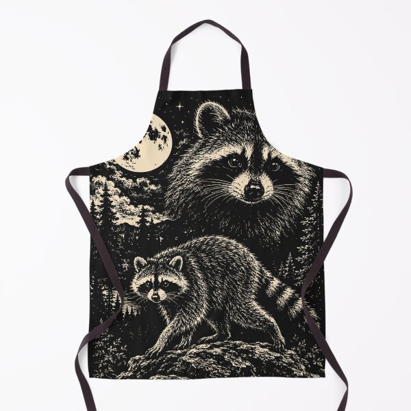 Item preview, Vintage Raccoon Moon Funny Feral Trash Panda  designed and sold by Y-Vibes.