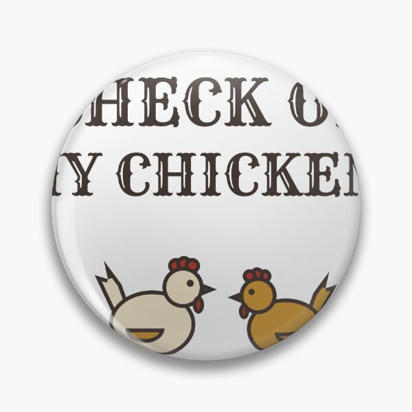 Item preview, Fixin to Check on My Chickens Funny Southern Chicken designed and sold by HenAndHeller.