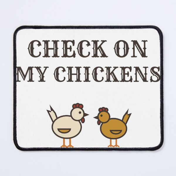 Item preview, Fixin to Check on My Chickens Funny Southern Chicken designed and sold by HenAndHeller.