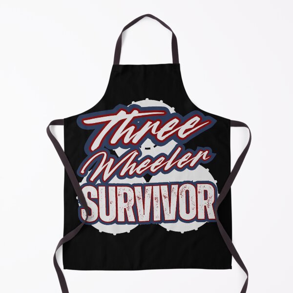 Item preview, Three Wheeler Survivor — Distressed Tire Graphic Retro Off‑Road Rider Patriotic Style designed and sold by GFamilyC.