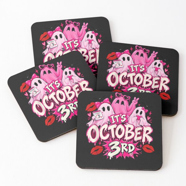 Item preview, It's October 3rd Mean Ghouls Ghost Funny Halloween designed and sold by leevekaArt.