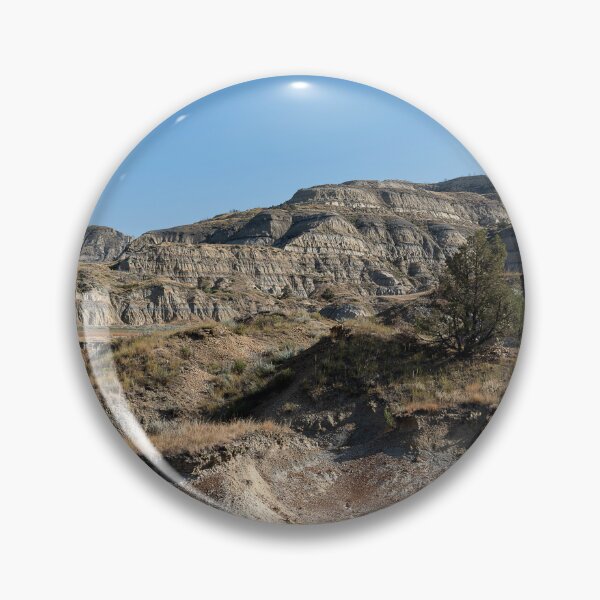 Item preview, Landscape of formations from Buckthorn Trail in Theodore Roosevelt National Park designed and sold by lisavonbiela.