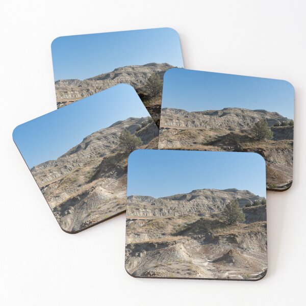 Item preview, Landscape of formations from Buckthorn Trail in Theodore Roosevelt National Park designed and sold by lisavonbiela.