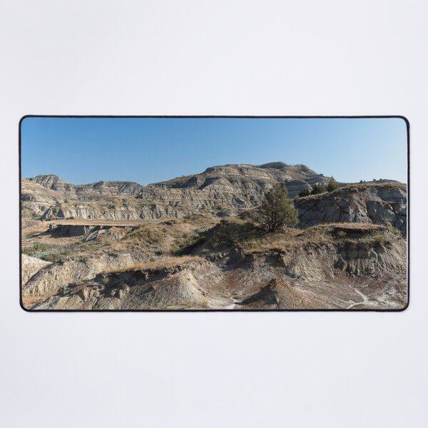 Item preview, Landscape of formations from Buckthorn Trail in Theodore Roosevelt National Park designed and sold by lisavonbiela.